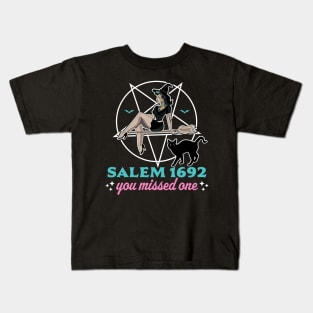 Salem Witch Trials 1692 You Missed One Halloween Kids T-Shirt